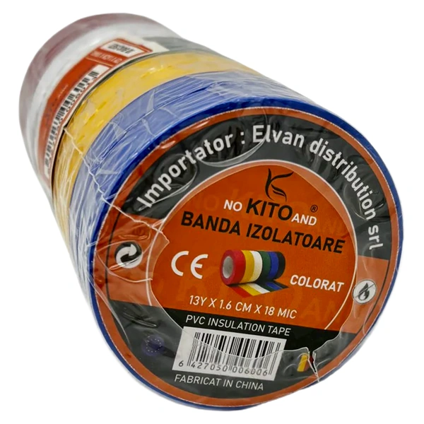 BANDA IZOLATOARE 13 YARD COLOR 10 BUC SET