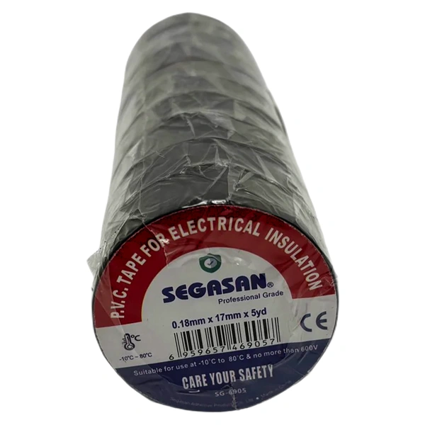 BANDA IZOLATOARE 5 YARD NEAGRA 10 BUC SET