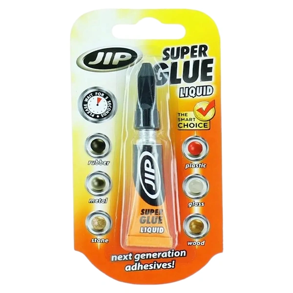 JIP SUPER GLUE GEL 2 GR 12BUCSETH