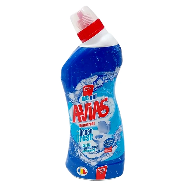 DETARTRANT GEL WC OCEAN 12BAX AVIAS 750 ML