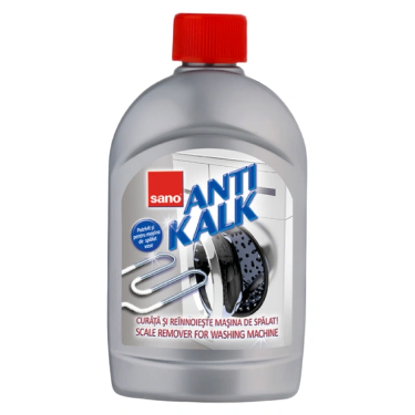 SOLUTIE SOLUTIE SOLUTIE ANTICALCAR MASINA DE SPALAT 12BAX SANO 500 ML