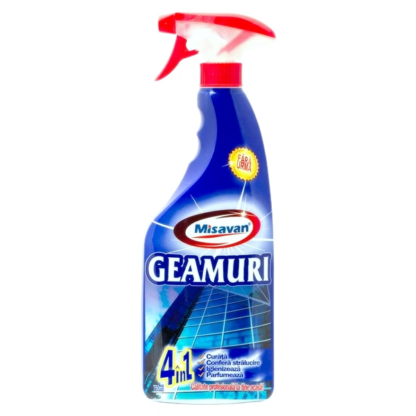 SOLUTIE GEAMURI 4IN1 12 BUC BAX MISAVAN 750 ML