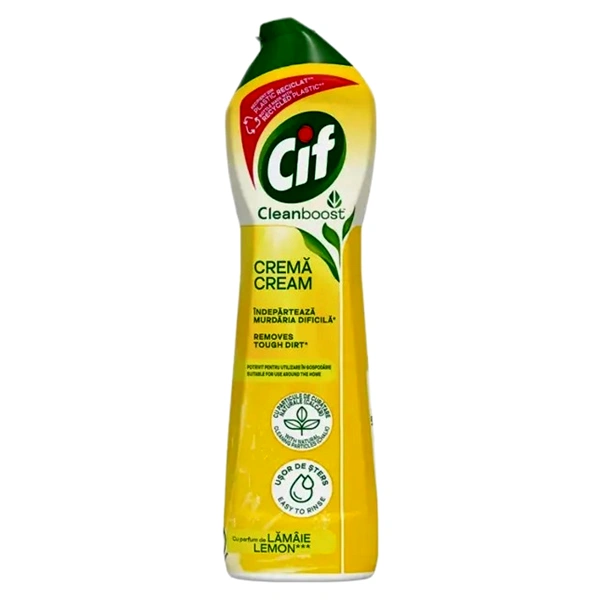 CREMA DE CURATAT SUPRAFETE LEMON CIF 300 ML
