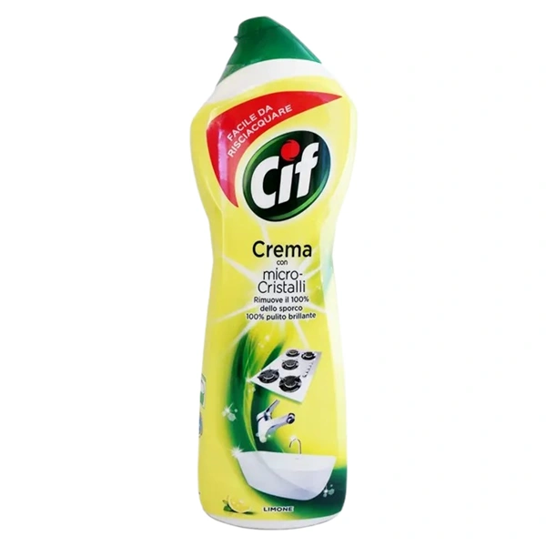 CREMA DE CURATAT SUPRAFETE LEMON CIF 750 ML