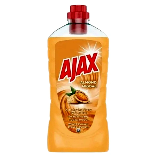 SOLUTIE DE CURATARE LEMN SI PARCHET MIGDALE ALMOND DOUBLE FRESHNESS AJAX 1 LITRU