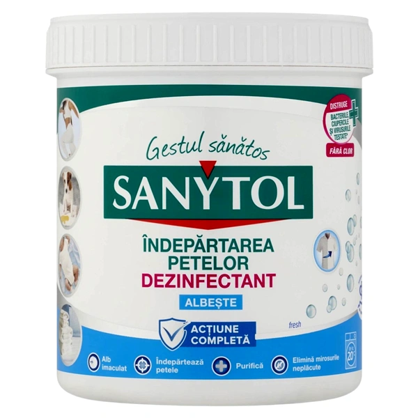DEZINFECTANT INDEPARTAREA PETELOR SANYTOL