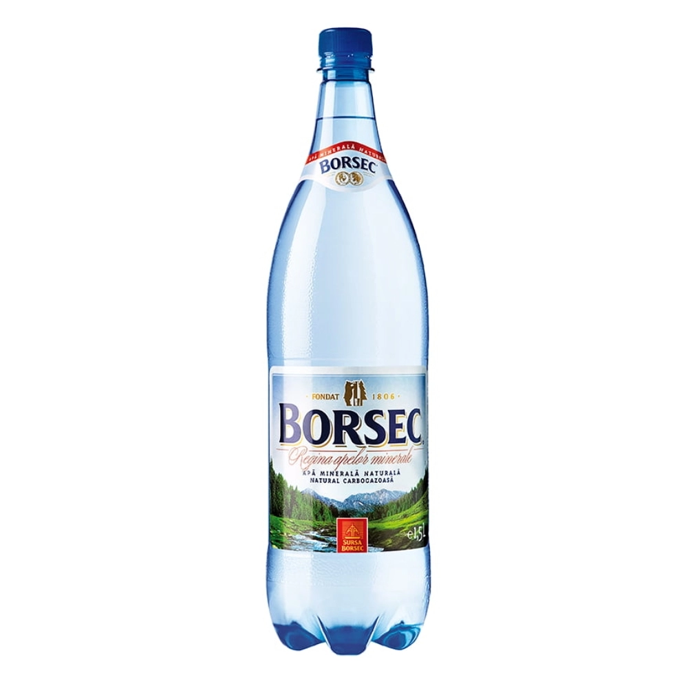 Apa Borsec 1,5 litri carbo92:185