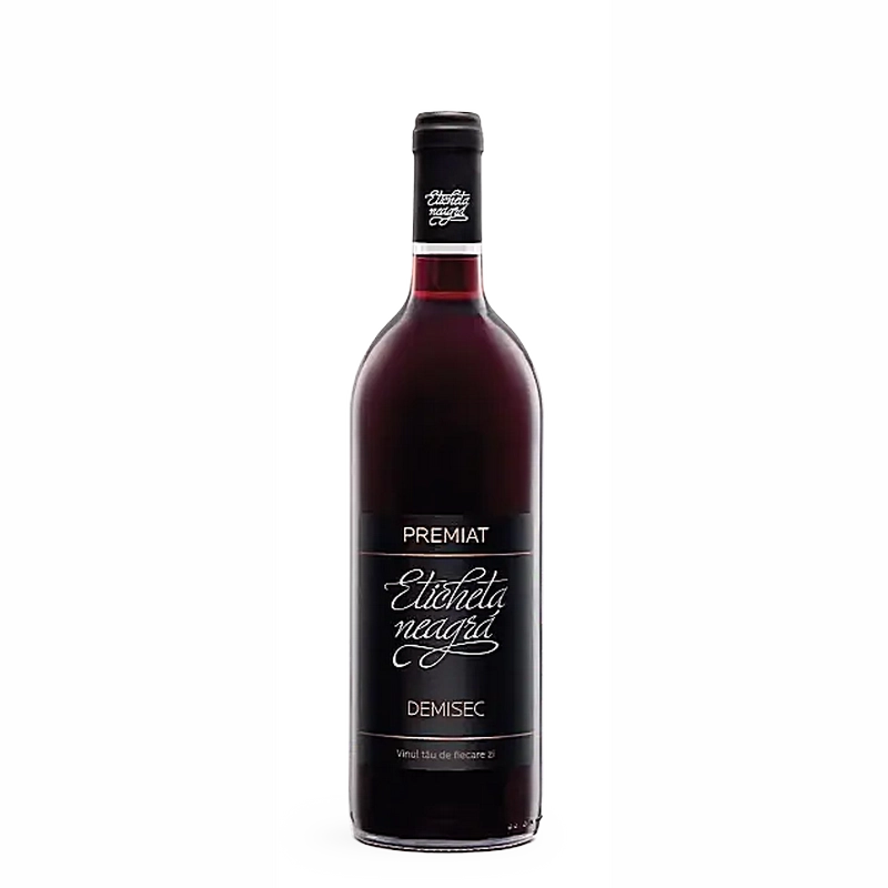 Vin Premiat Murfatlar Eticheta Neagra 750 ml Rosu Demisec