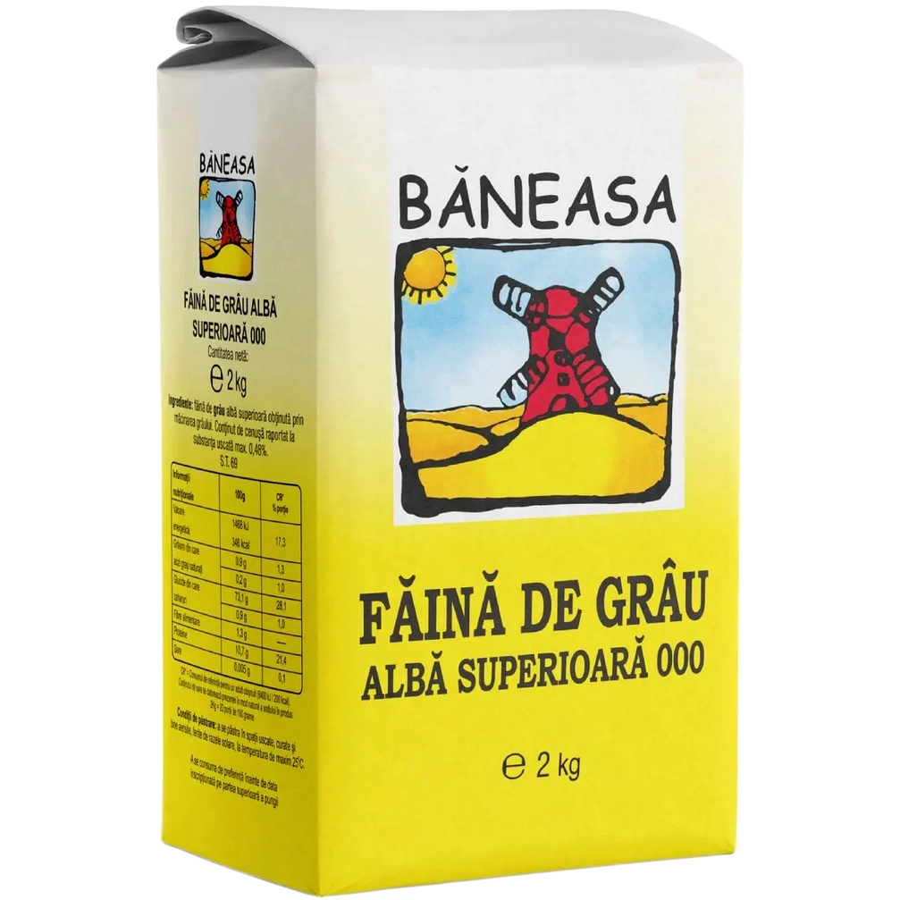 FAINA SUPERIOARA 000 BANEASA 1 KG