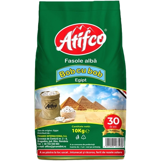 FASOLE BOB CU BOB EGIPT ATIFCO 10 KG