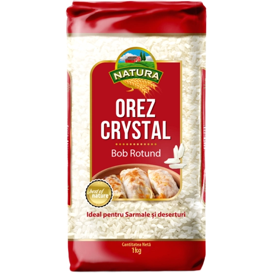 OREZ CRYSTAL BOB ROTUND NATURA 1 KG