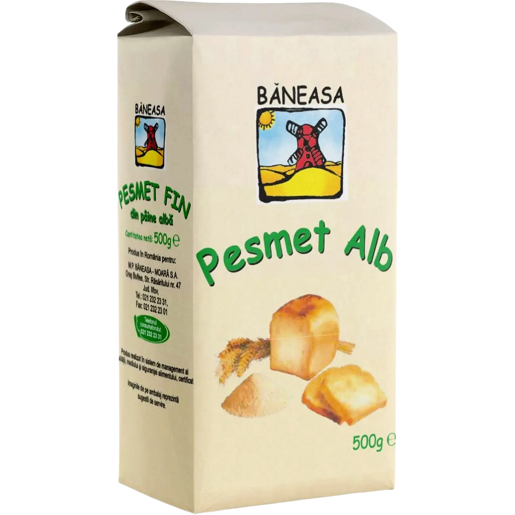 PESMET ALB BANEASA 500 GR