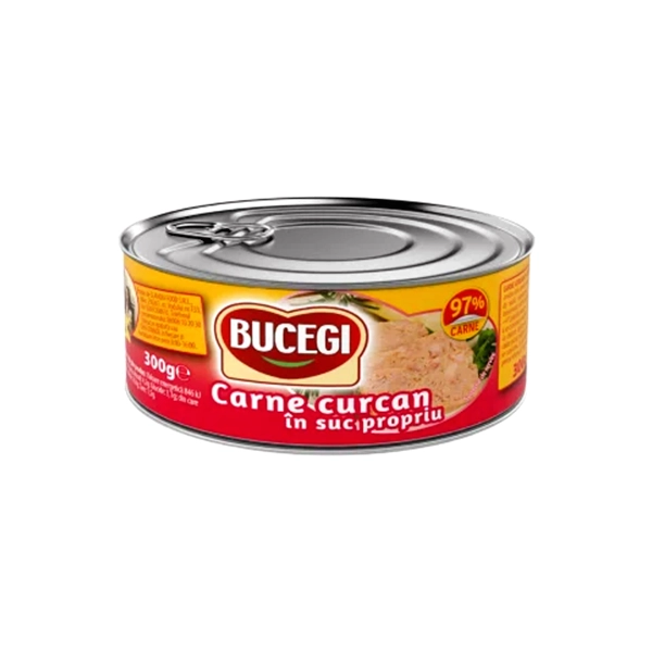 CARNE CURCAN IN SUC PROPRIU BUCEGI 300 GR