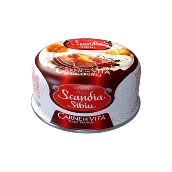 CARNE DE VITA IN SUC PROPRIU SCANDIA SIBIU 300 GR