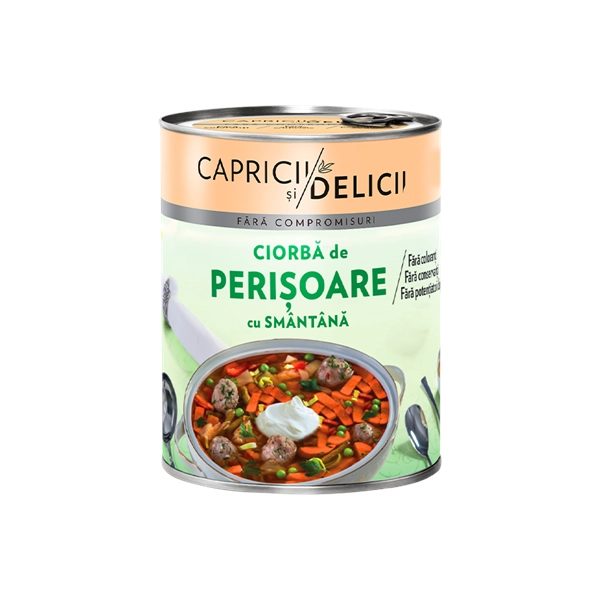 CIORBA PERISOARE MANDY CAPRICII SI DELICII 400 GR