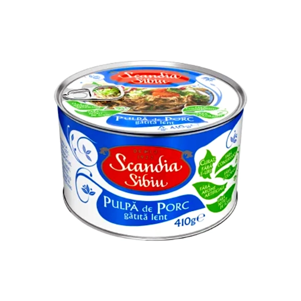 PULPA DE PORC GATITA LENTSCANDIA SIBIU 410 GR