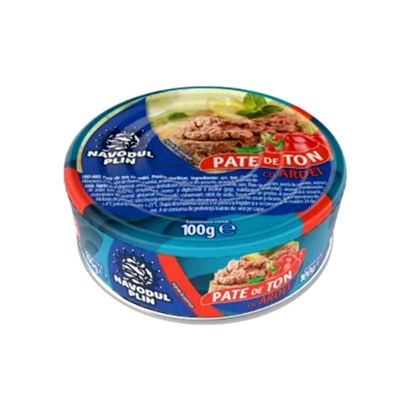 PATE DE TON CU ARDEI NAVODUL PLIN 100 GR
