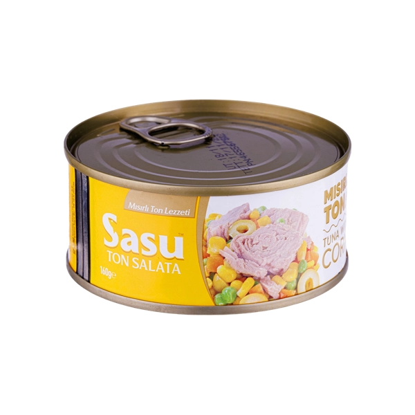 SASU SALATA DE TON CU PORUMB 160 GR