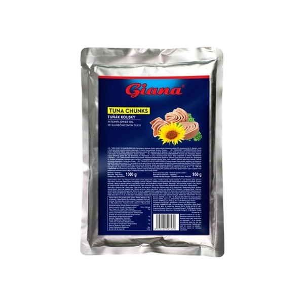 TON BUCATI IN ULEI DE FLOAREA SOARELUI GIANA 1 KG