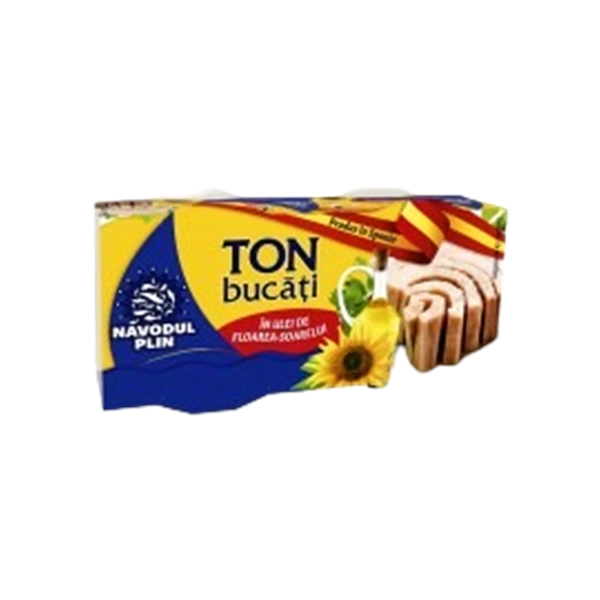 TON BUCATI IN ULEI FL SOARELUI NAVODUL 280 GR