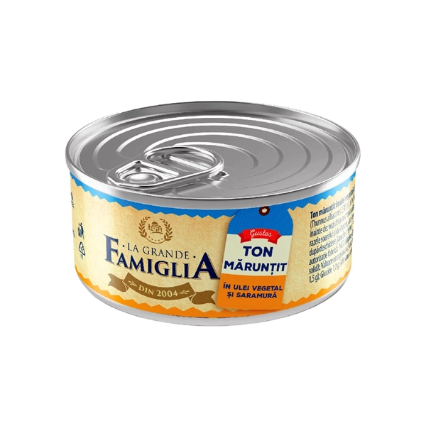 TON IN SOS TOMAT LA GRANDE FAMIGLIA 125 GR
