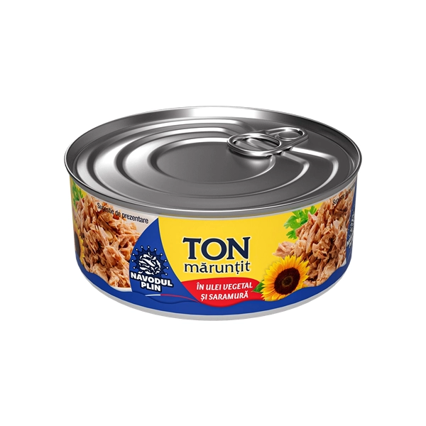 TON MARUNTIT IN ULEI VEGETAL NAVODUL 160 GR