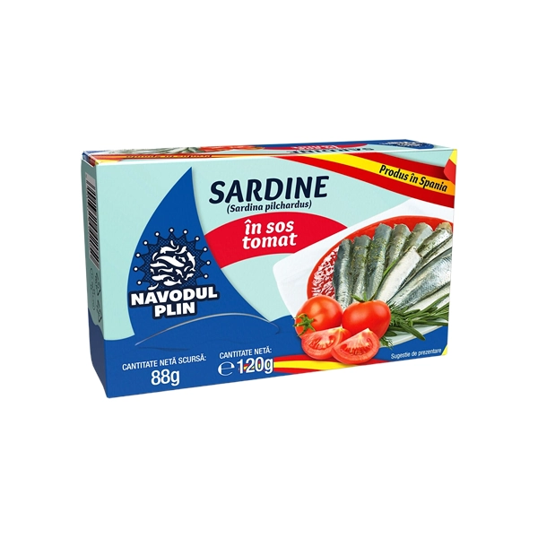 SARDINE SOS TOMAT NAVODUL 120 GR