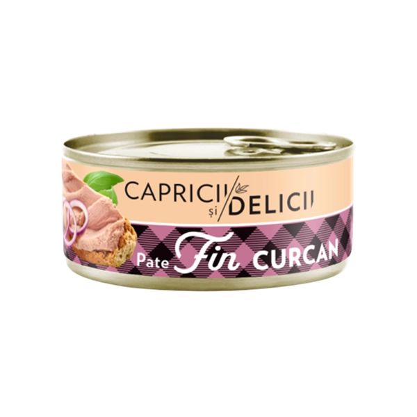 PATE FIN FICAT DE CURCAN MANDY CAPRICII SI DELICII 115 GR