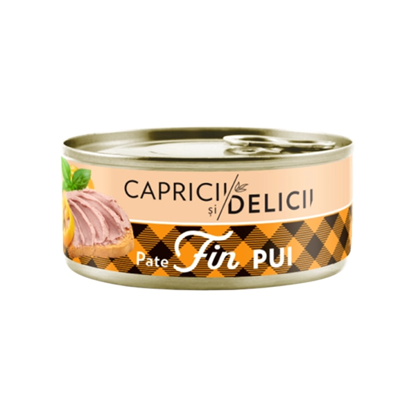 PATE FIN FICAT DE PUI MANDY CAPRICII SI DELICII 115 GR