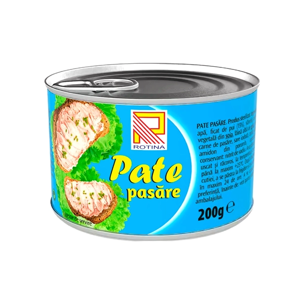 PATE PASARE ROTINA 200 GR