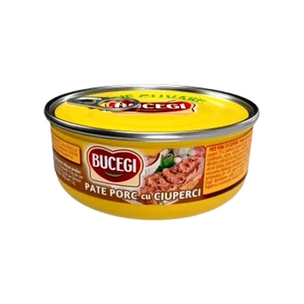 PATE PORC CU CIUPERCI BUCEGI 120 GR