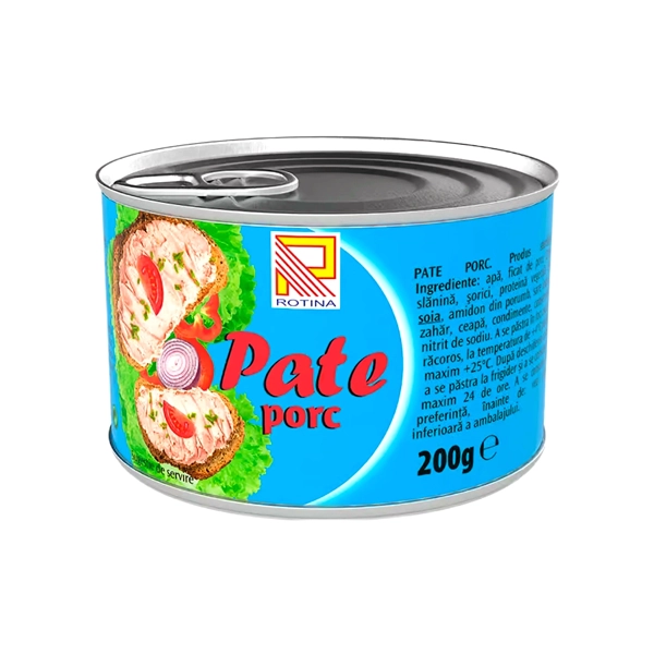 PATE PORC ROTINA 200 GR