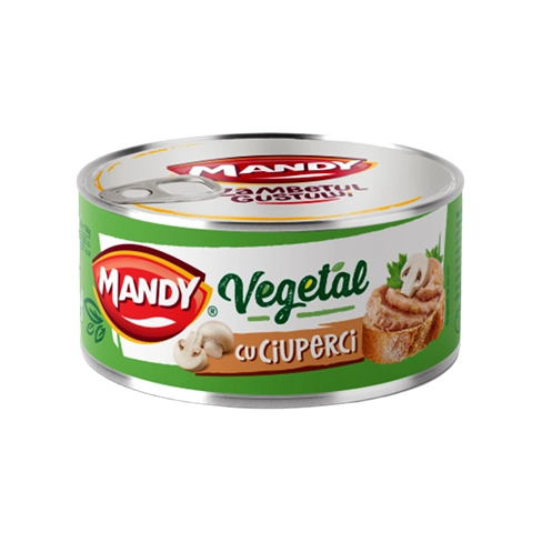 PATE CIUPERCI VEGETAL MANDY 120 GR