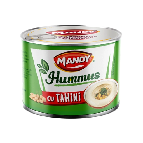 PATE HUMMUS CU TAHINI MANDY 200 GR