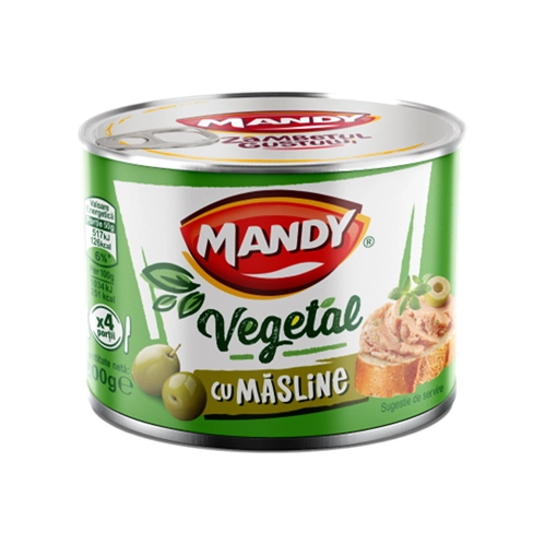 PATE MASLINE VEGETAL MANDY 200 GR