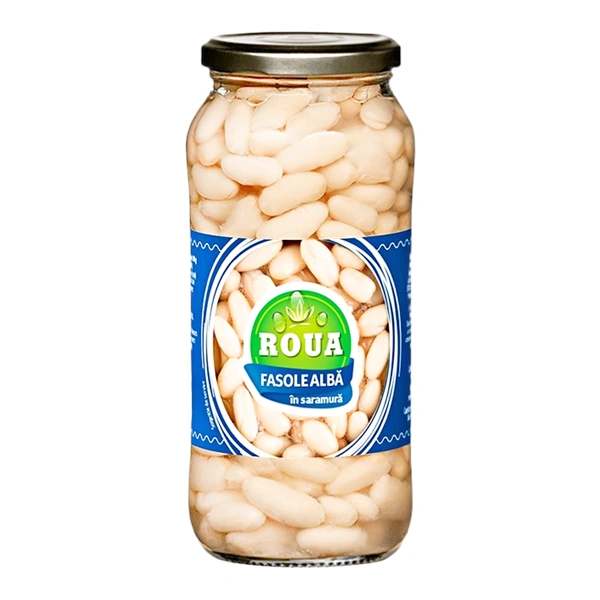 CONSERVA FASOLE ALBA IN SARAMURA ROUA 540G