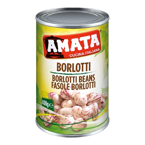 FASOLE ALBA BORLOTTI AMATA 400 GR