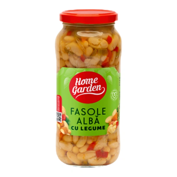 FASOLE ALBA LEGUME HOME GARDEN BORCAN 580 ML