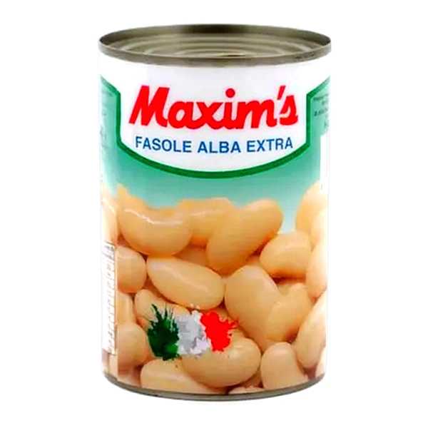 FASOLE EXTRA ALBA BOABE MAXIM S 400 GR