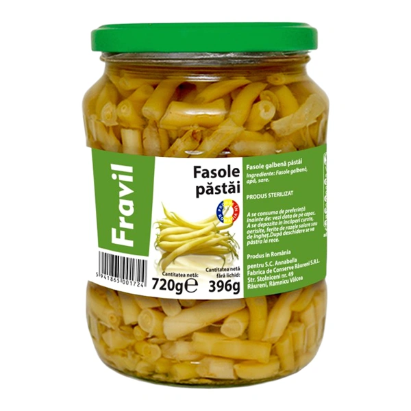 FASOLE GALBENA FRAVIL 720 GR