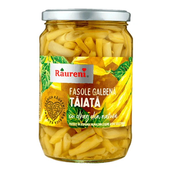 FASOLE GALBENA TAIATA RAURENI 720 GR