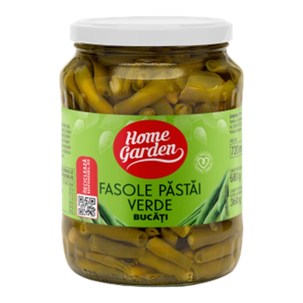 FASOLE PASTAI VERDE HOME GARDEN 720 ML