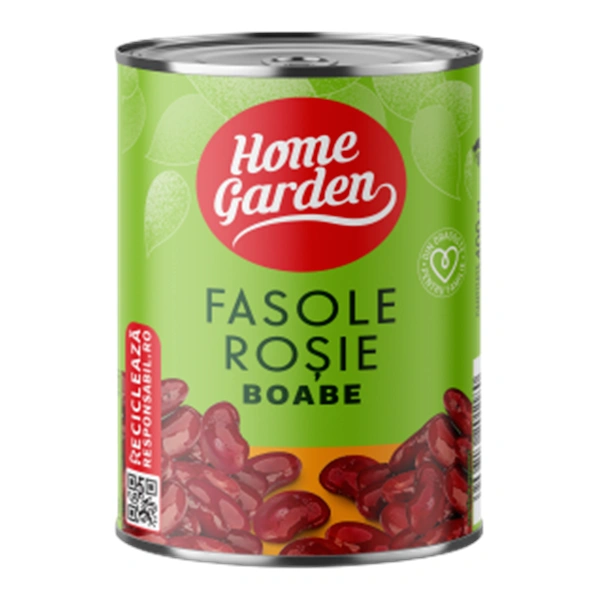 FASOLE ROSIE CONSERVA HOME GARDEN 400 GR