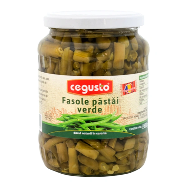FASOLE VERDE PASTAI CONSERVFRUCT CEGUSTO 680 GR