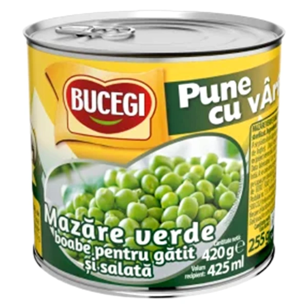MAZARE VERDE BOABE PENTRU GATIT SI SALATA BUCEGI 400 GR