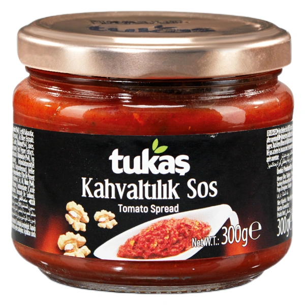 SOS DE ARDEI IUTE ROȘU TUKAS 350 G