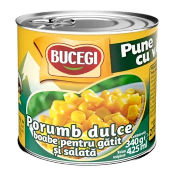 PORUMB DULCE BOABE PENTRU GATIT SI SALATA BUCEGI 340 GR