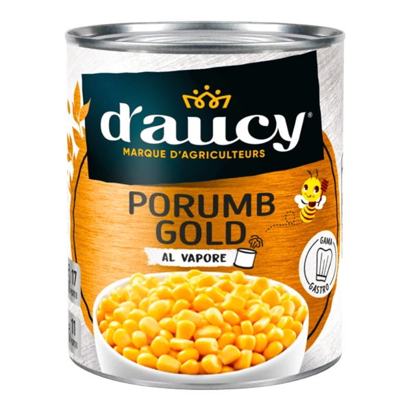 PORUMB DULCE GOLD AL VAPORE D'AUCY CUTIE 400 GR