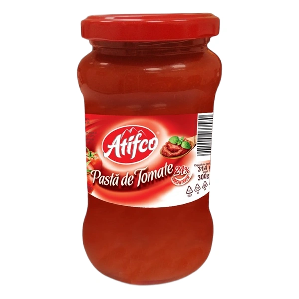 PASTA DE TOMATE 24% ATIFCO 300 GR