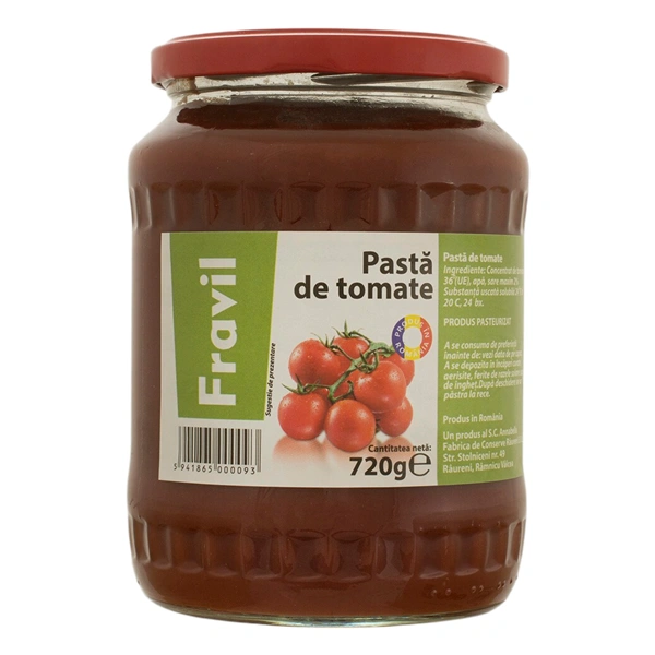 PASTA DE TOMATE 24% FRAVIL 720 GR